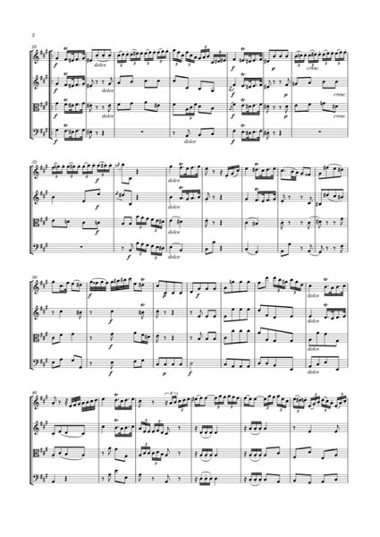 Albrechtsberger - String Quartet No.2 in A major