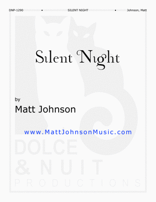 Silent Night-an expansive New Age arrangement