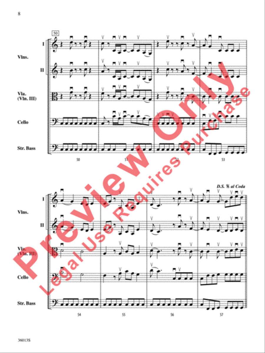 Jump Jump String Orchestra scores gallery preview page 9