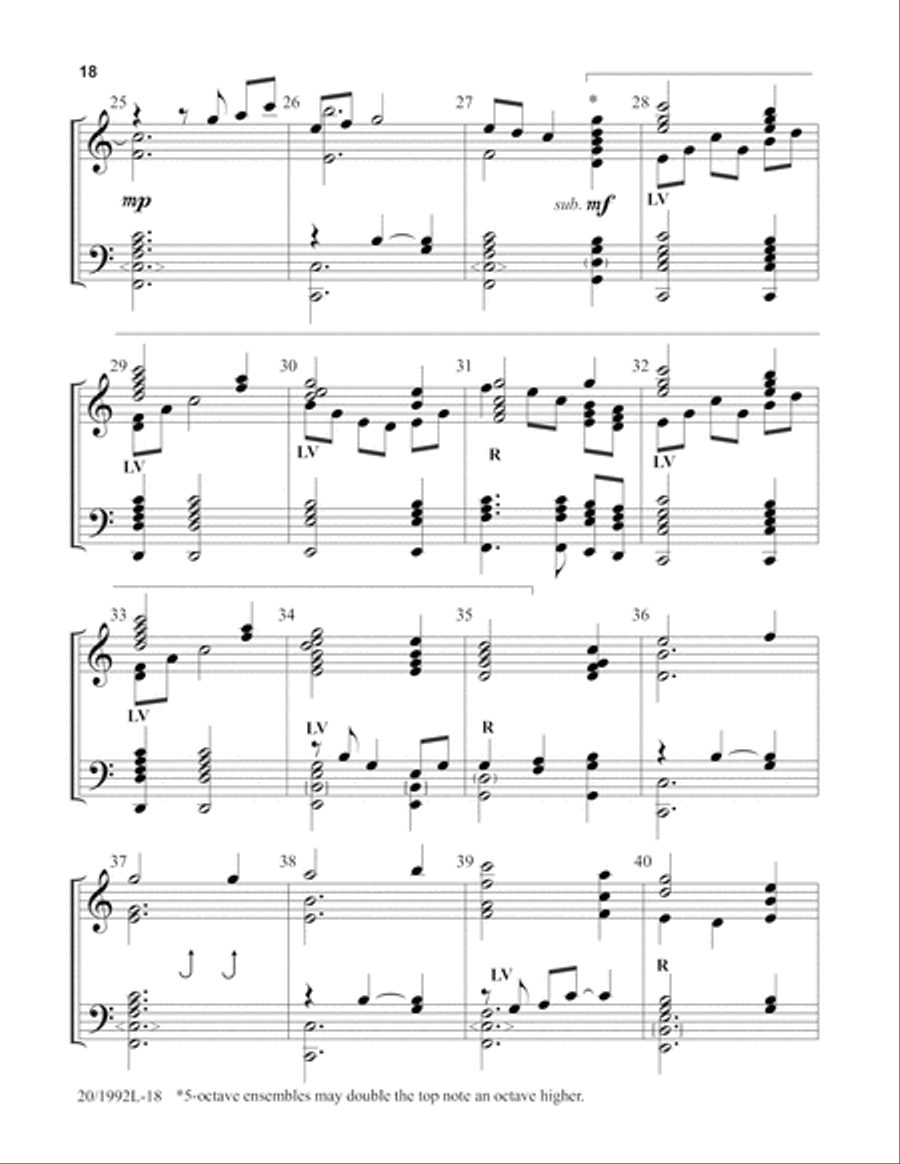 Hymns We Love to Ring 5-Octaves scores gallery preview page 15
