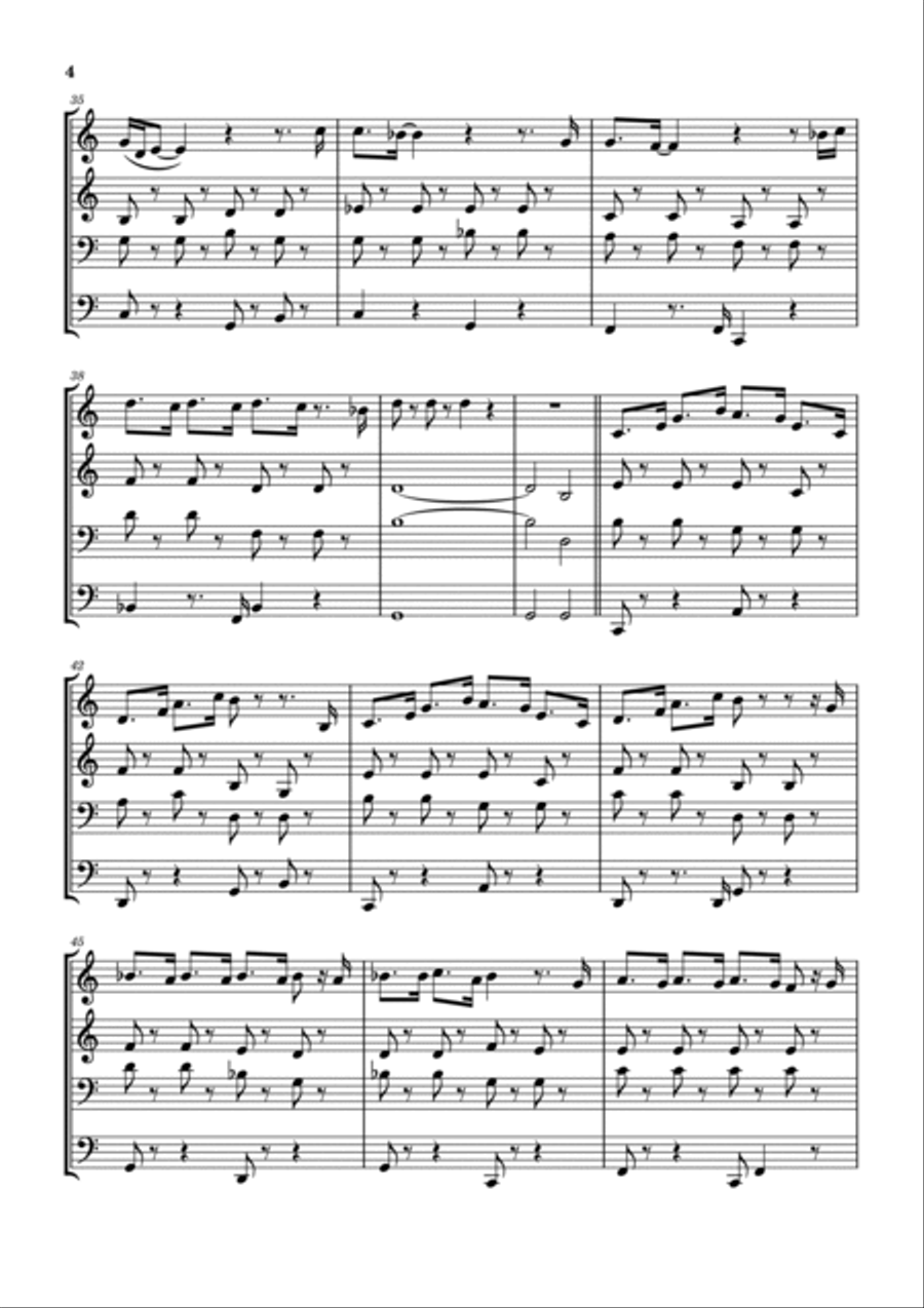Christmas Is Annoying Christmas Is Annoying Trombone scores gallery preview page 5