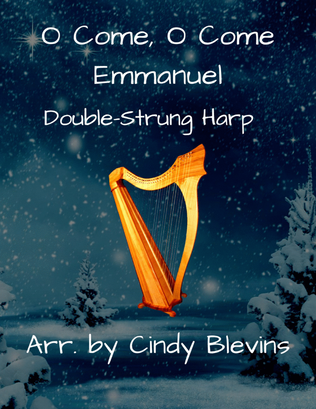 Book cover for O Come, O Come Emmanuel, for Double-Strung Harp
