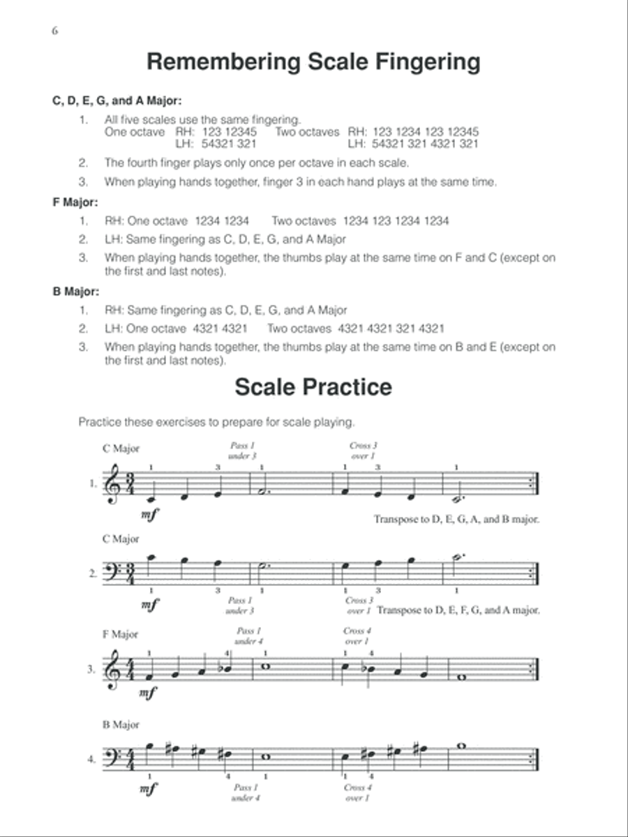 Major Scale Pro, Book 1 Piano Method scores gallery preview page 7