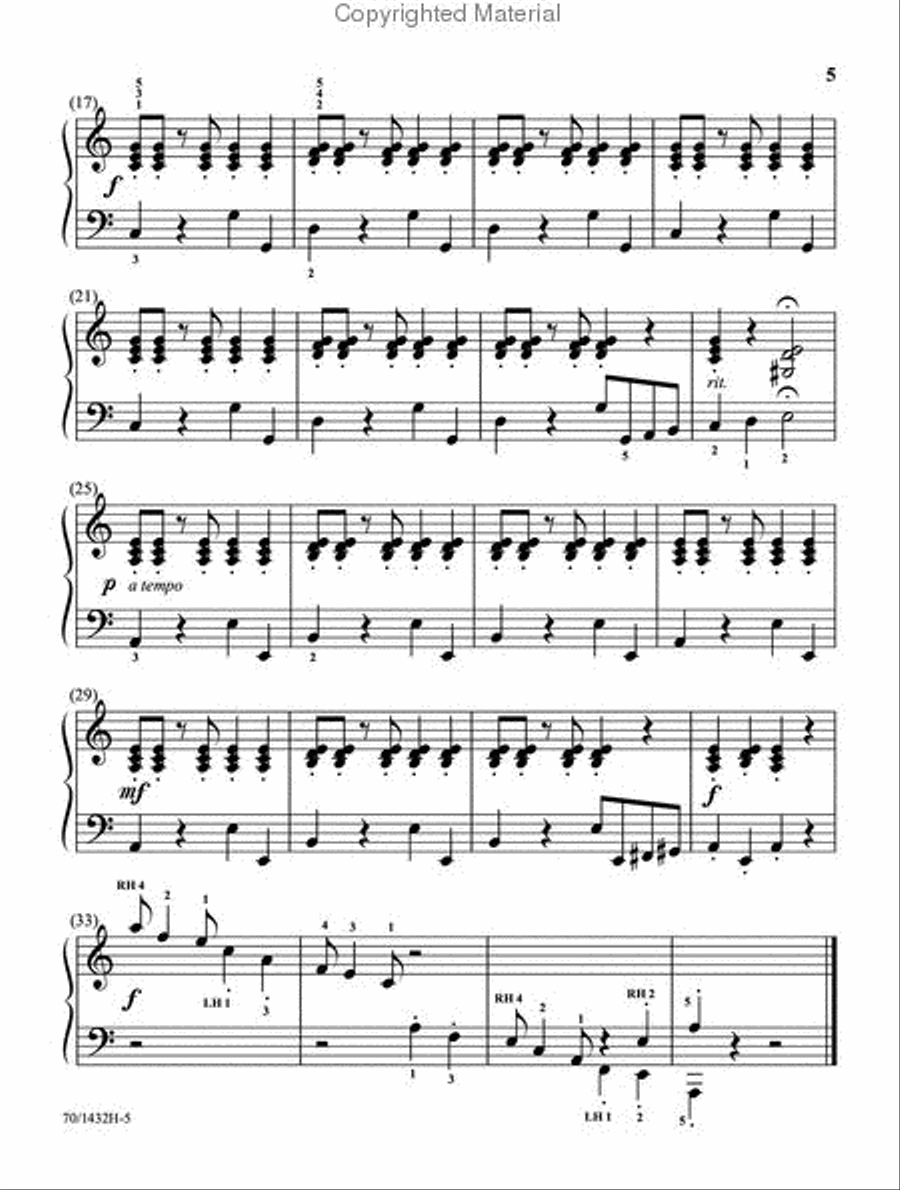 All That Jazz and Pizzazz - Book 3 Easy Piano scores gallery preview page 5