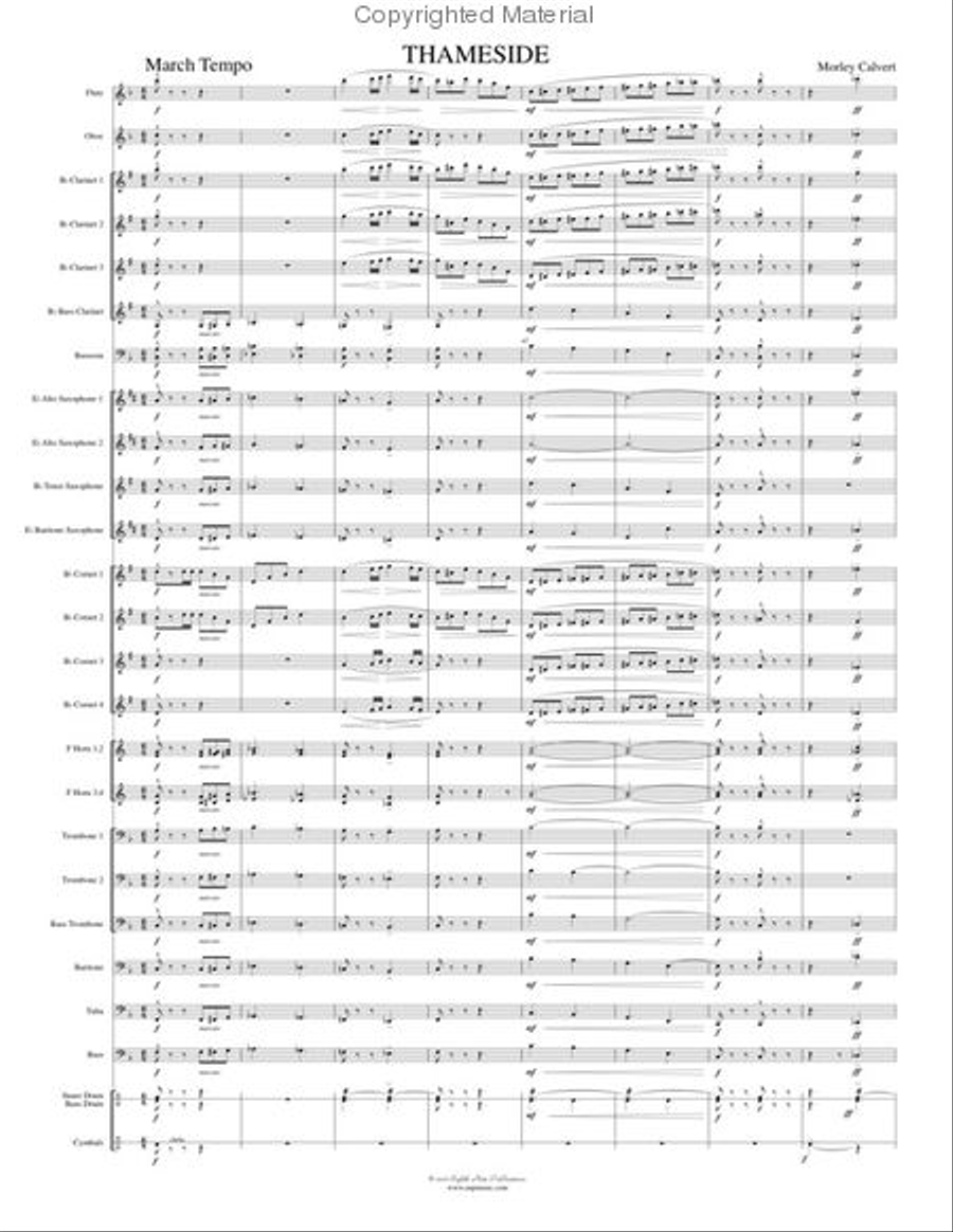 Thameside March Concert Band scores gallery preview page 2