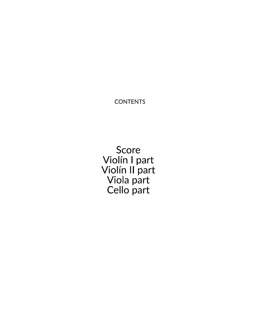 Midnight City String Quartet scores gallery preview page 2
