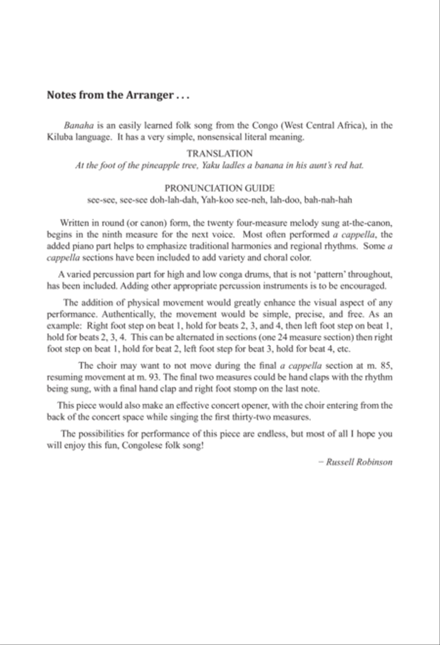 Banaha 3-Part scores gallery preview page 2