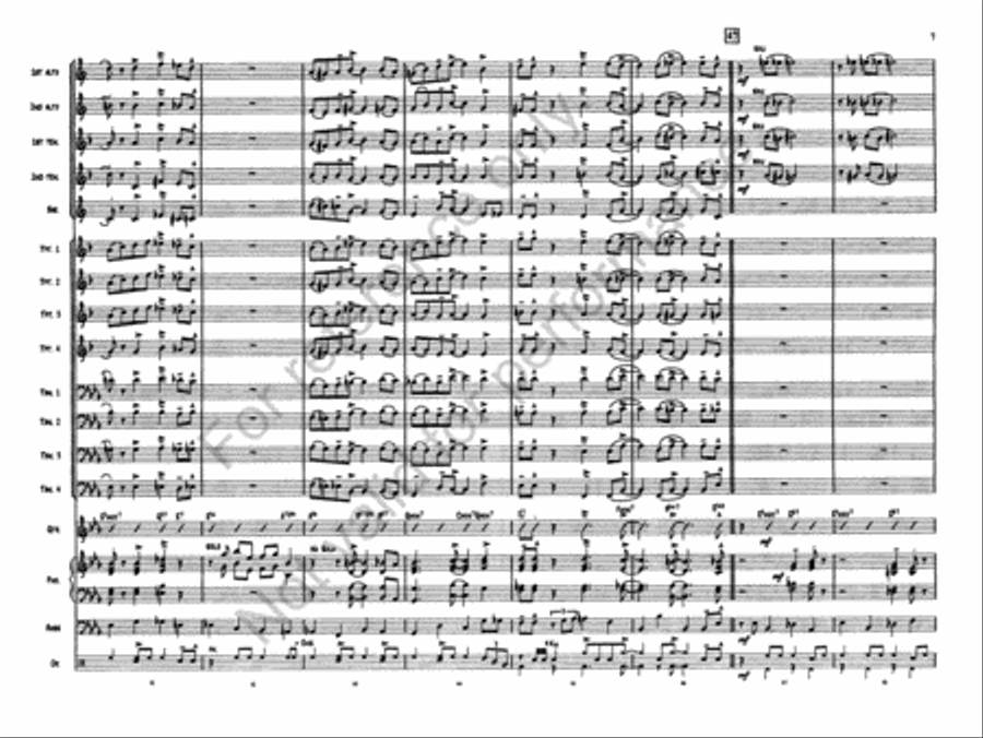 Christmas and Holiday Jazz Saver Pack Jazz Ensemble scores gallery preview page 21
