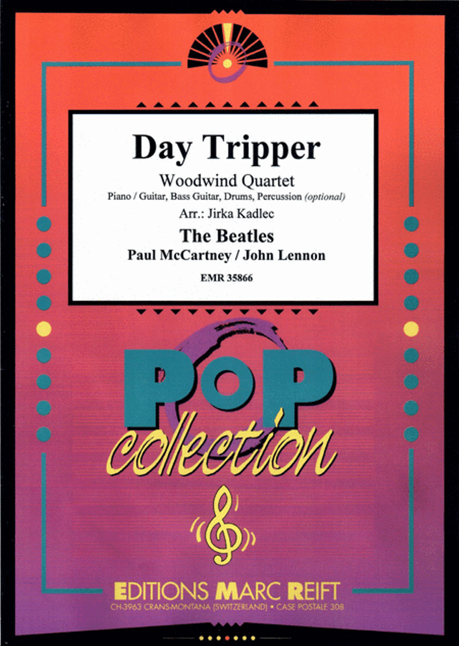 Day Tripper Woodwind Quartet scores gallery preview page 1