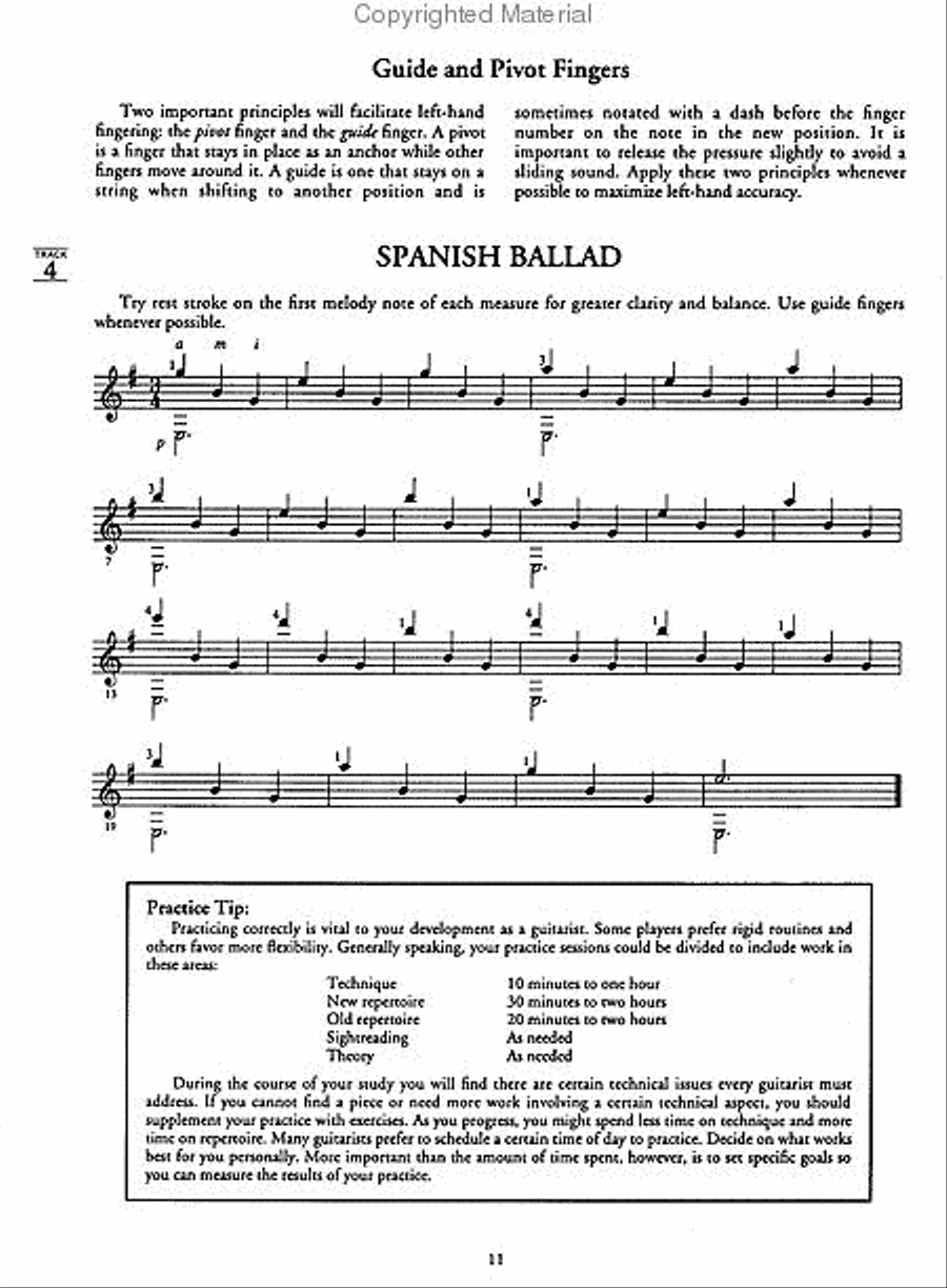 The Christopher Parkening Guitar Method – Volume 2 Acoustic Guitar scores gallery preview page 3