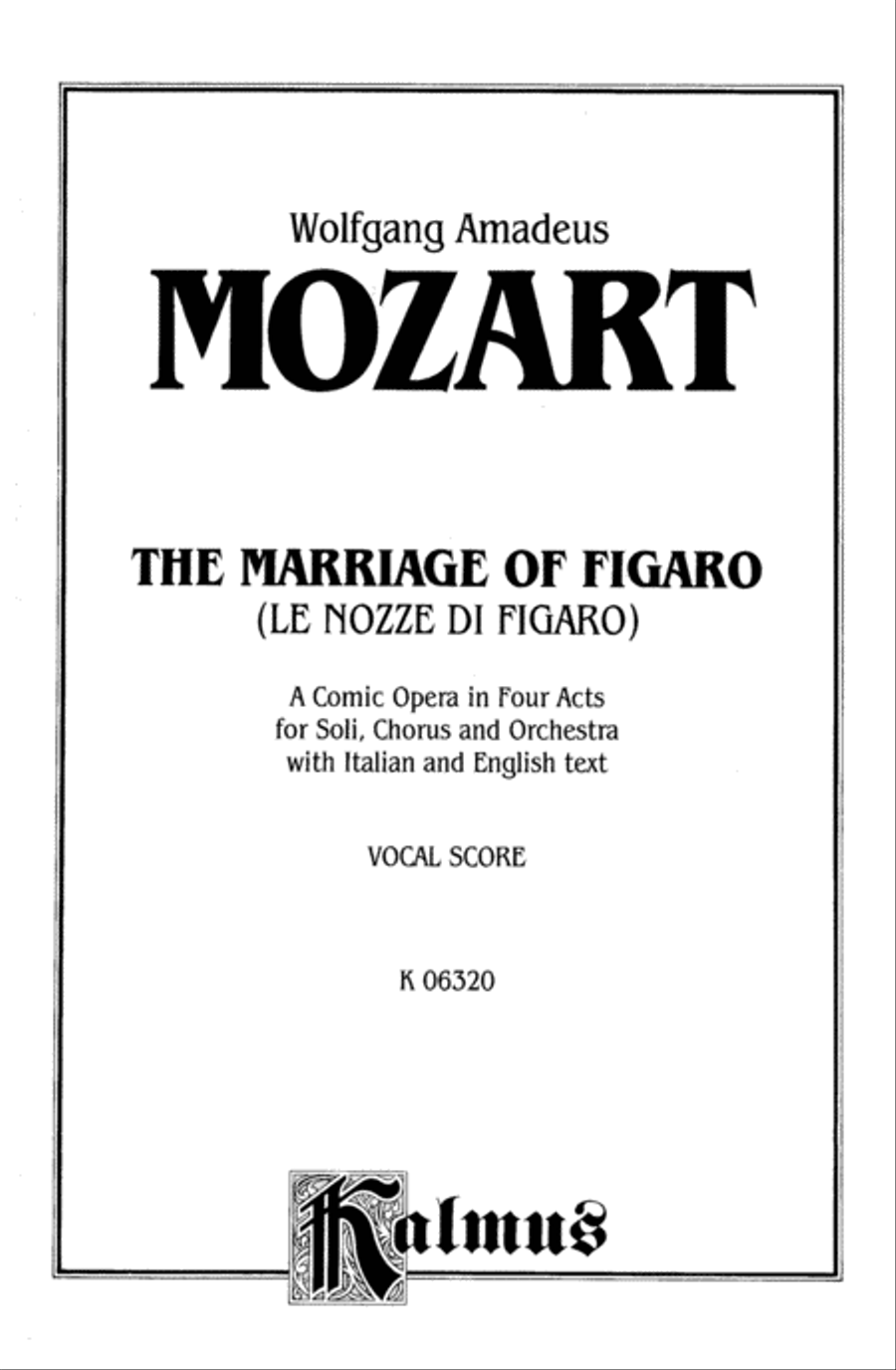 The Marriage of Figaro Voice scores gallery preview page 2