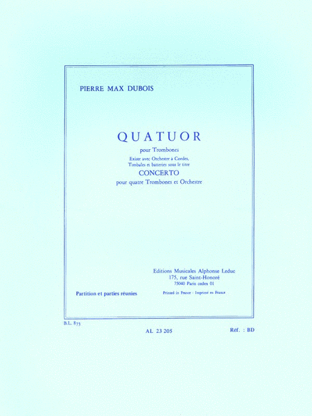 Quatuor (trombones 4)