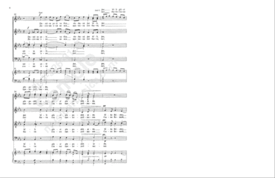 Gladsome Light No. 4 4-Part scores gallery preview page 5