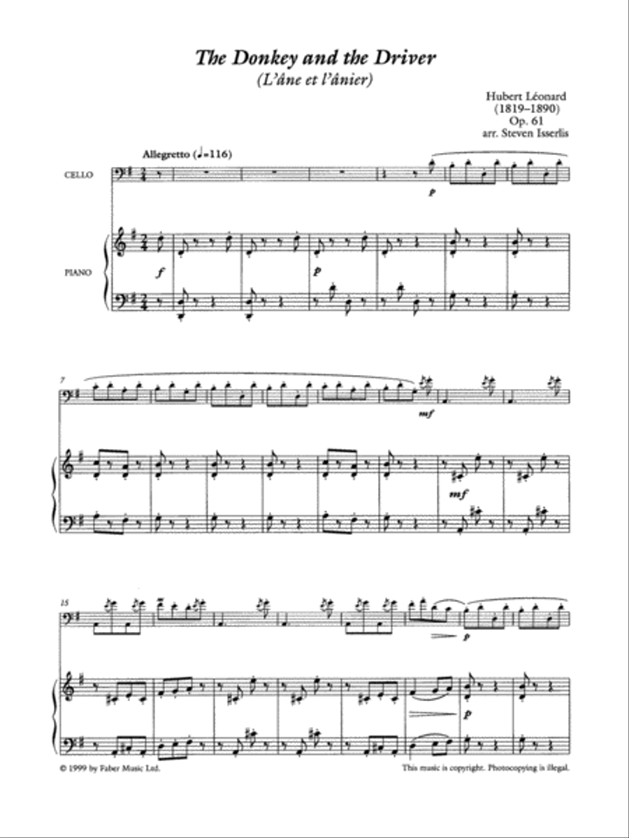 Cello World Piano Accompaniment scores gallery preview page 2