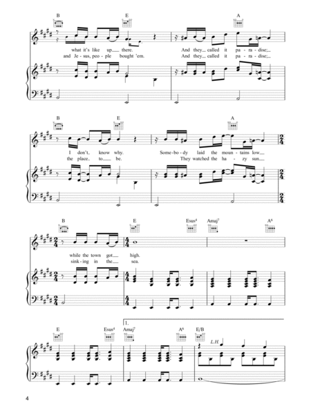 Hide and Seek-The Song of Heaven Island- Free Piano Sheet Music