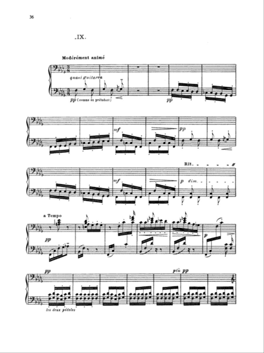 Debussy: Preludes (Volume I) Piano Solo scores gallery preview page 1