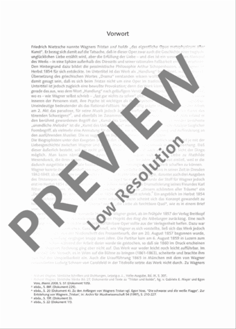 Tristan und Isolde Trumpet scores gallery preview page 4