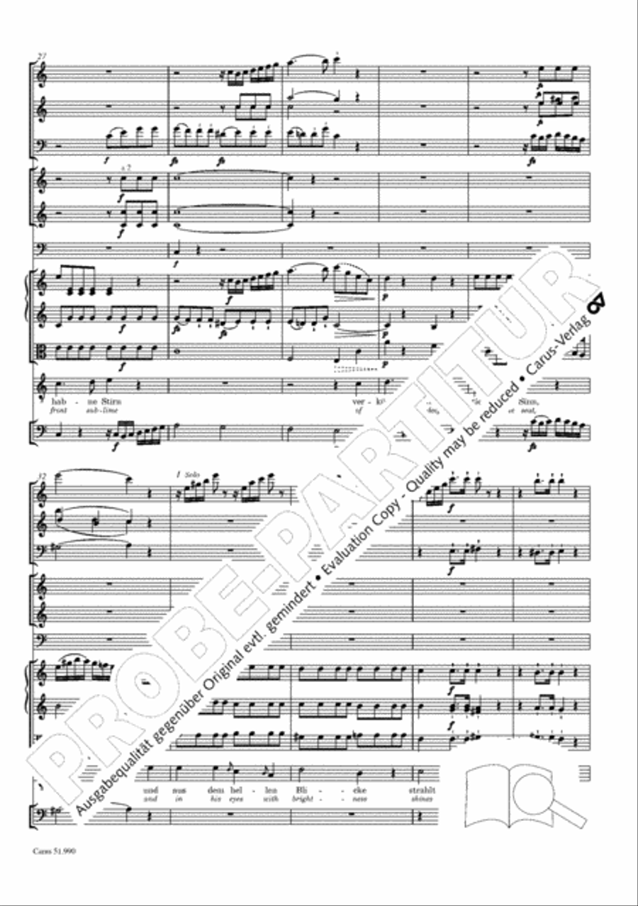 The Creation (Die Schopfung) 4-Part scores gallery preview page 209