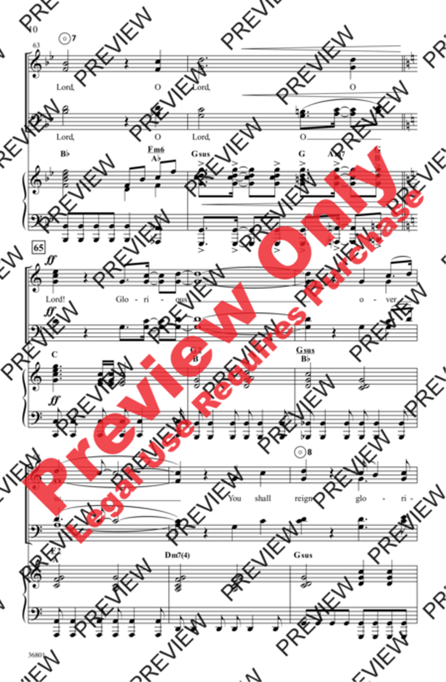 Glorious 4-Part scores gallery preview page 11