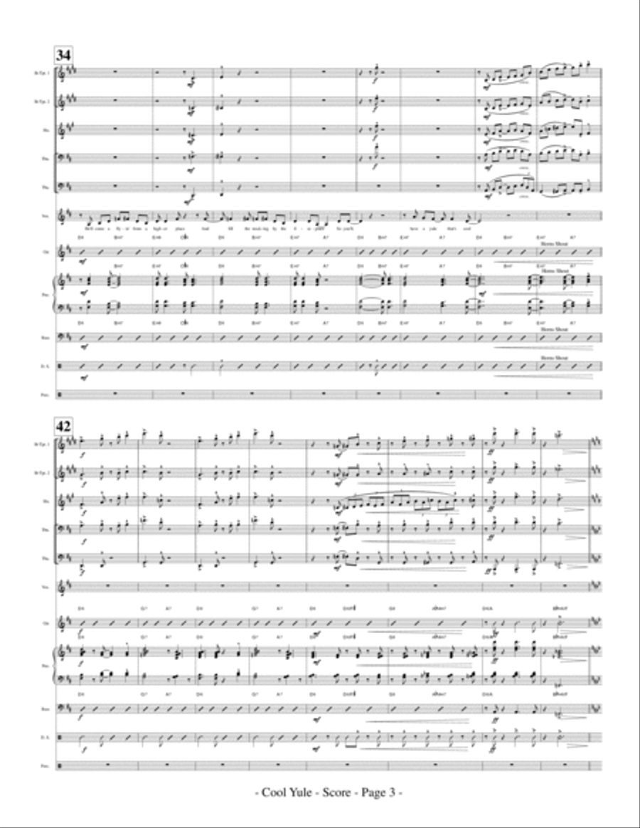 Cool Yule Large Ensemble scores gallery preview page 5