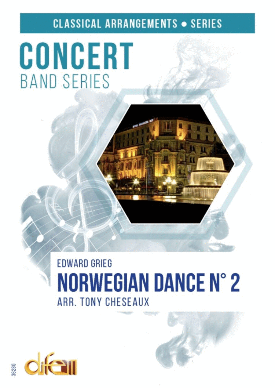Norwegian Dance N° 2 Concert Band scores gallery preview page 1