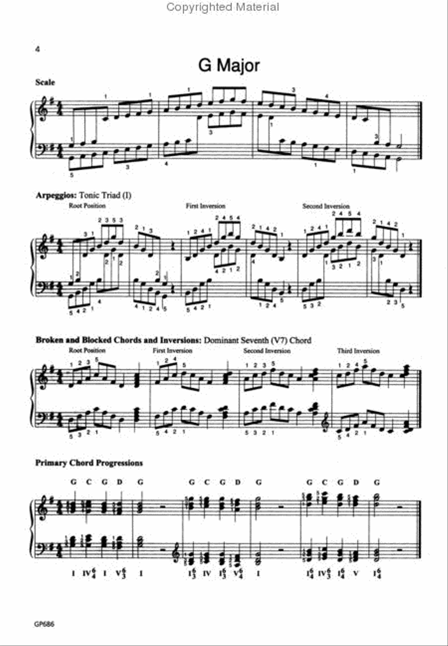 Scale Skills, Level 6 Piano Method scores gallery preview page 2