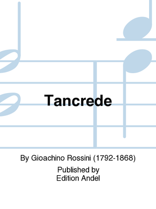 Book cover for Tancrede