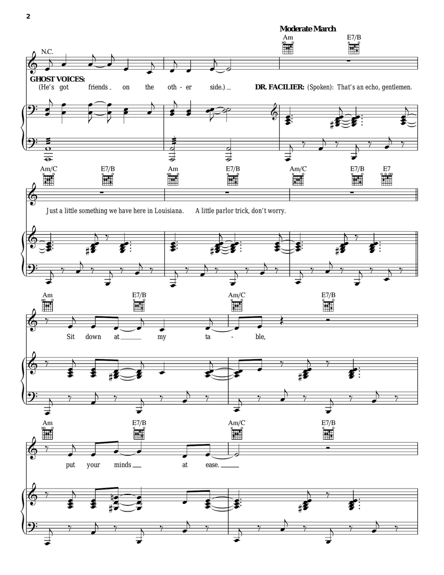Friends On The Other Side Piano, Vocal, Guitar scores gallery preview page 2