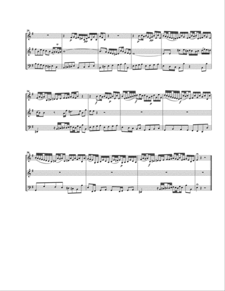 Aria: La Small Ensemble scores gallery preview page 4