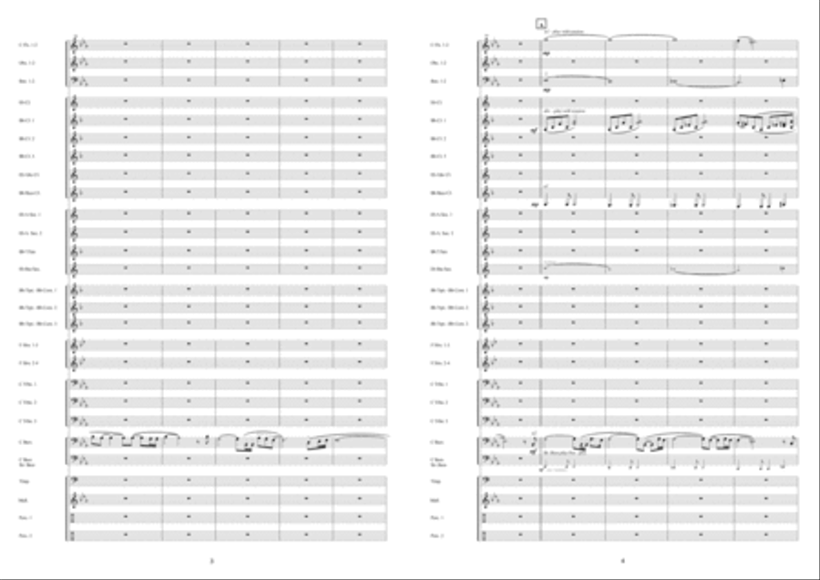 Comme d'Habitude Comme d'Habitude Concert Band scores gallery preview page 3