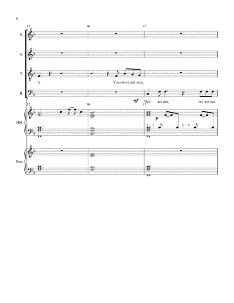 Carry On 4-Part scores gallery preview page 6