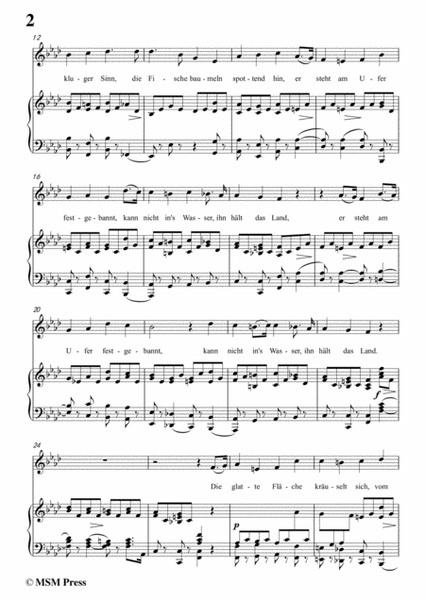 Schubert-Wie Ulfru fischt,in f minor,Op.21,No.3,for Voice and Piano image number null