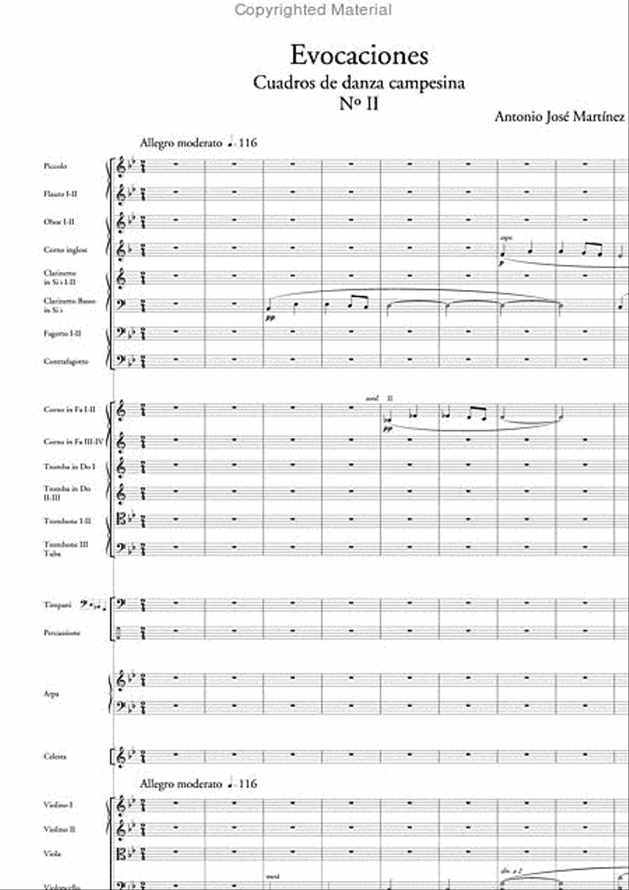 Evocaciones Harp scores gallery preview page 2