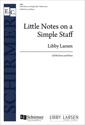 Book cover for Little Notes on a Simple Staff