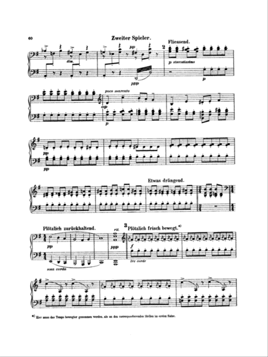 Mahler: Symphony No. 4, in G Major Piano Duet scores gallery preview page 3