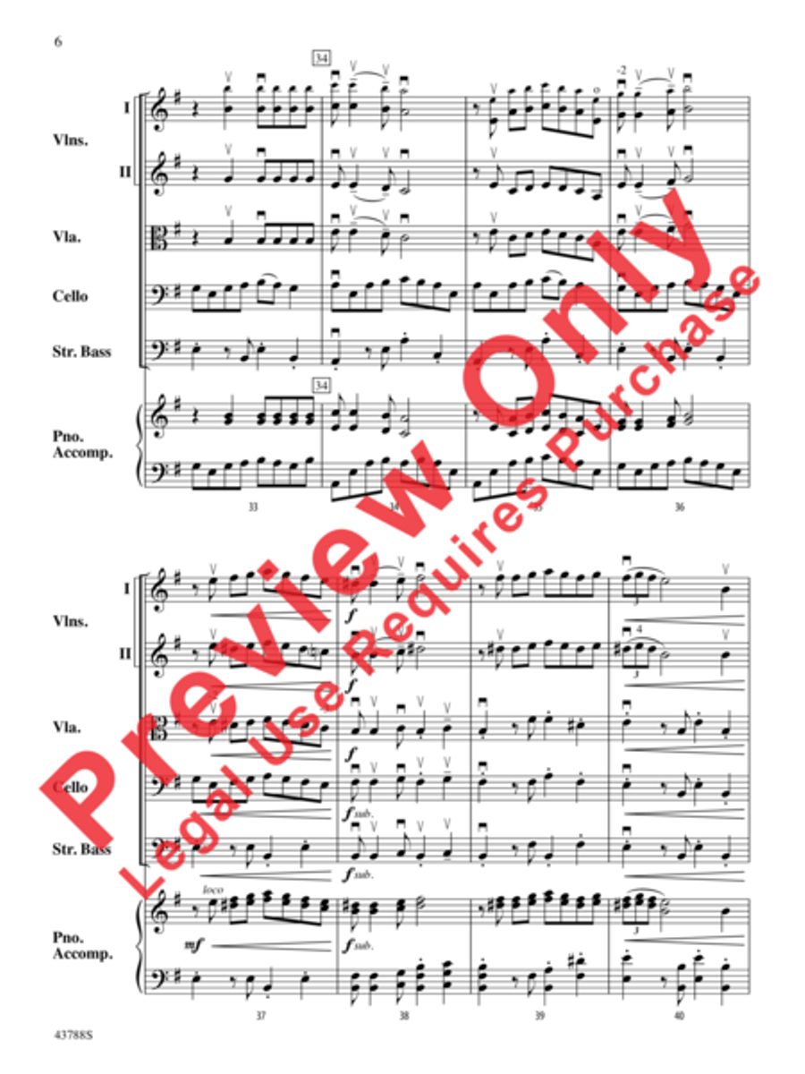 It Takes Two String Orchestra scores gallery preview page 7