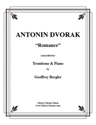 Book cover for Romance for Trombone & Piano