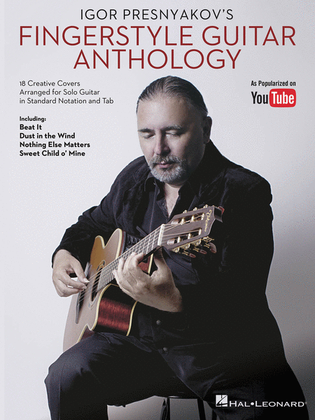 Book cover for Igor Presnyakov's Fingerstyle Guitar Anthology