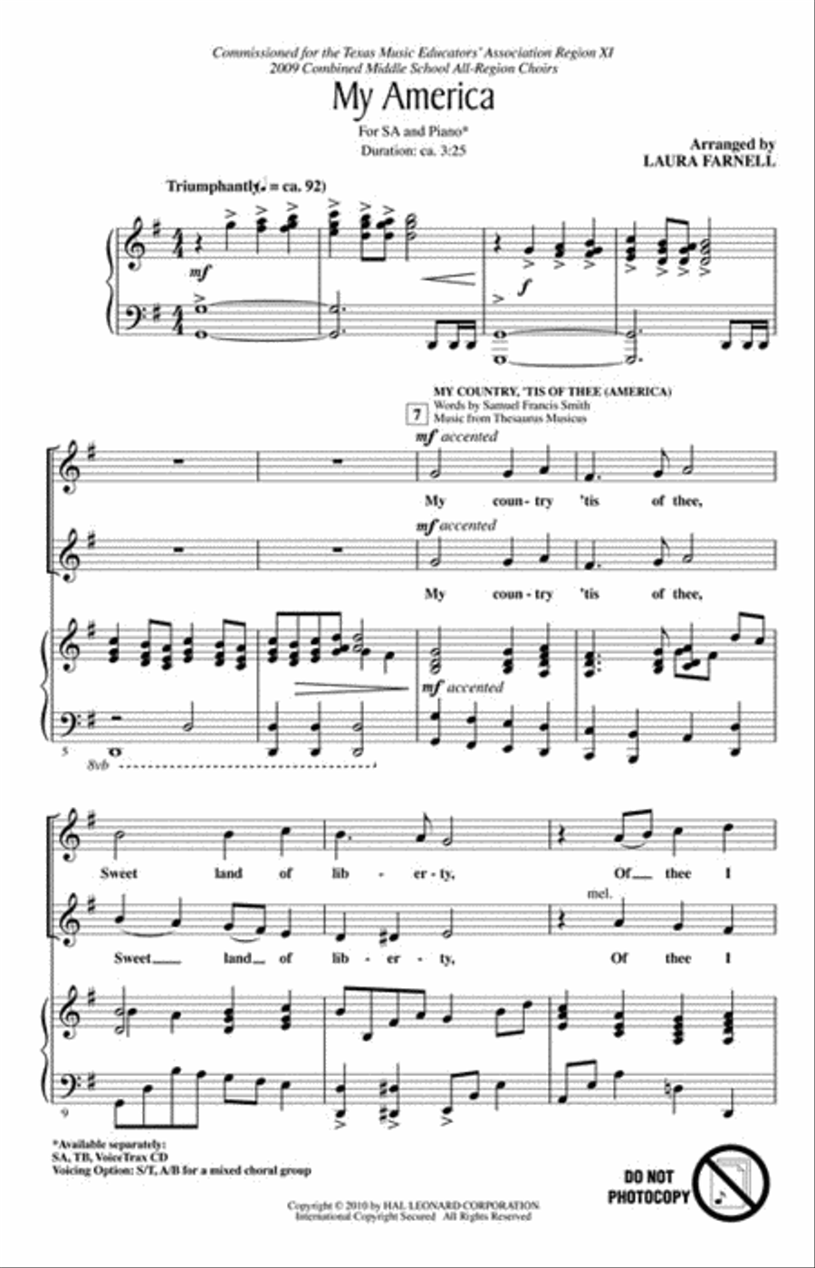 My America SA scores gallery preview page 2
