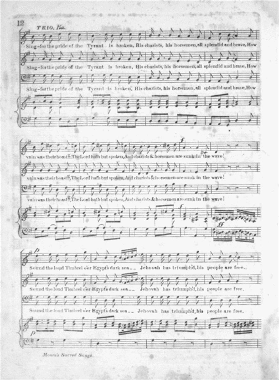 Mariam's Song. Soung the Loud Timbrel Voice scores gallery preview page 2