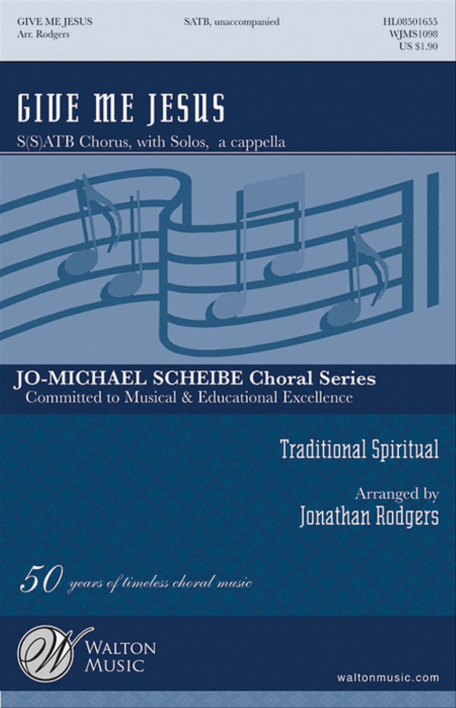 Give Me Jesus 4-Part scores gallery preview page 1