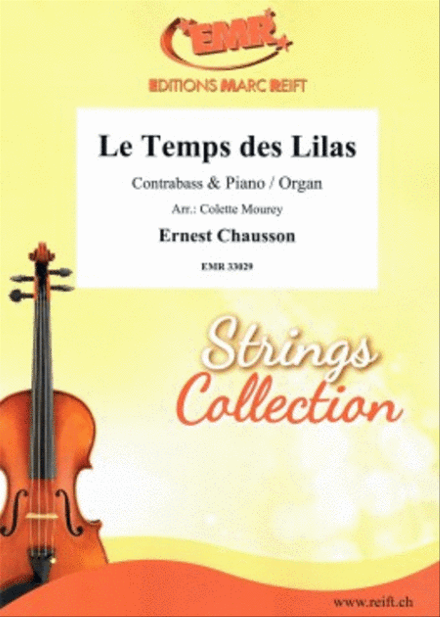Le Temps des Lilas Le Temps des Lilas Double Bass scores gallery preview page 1