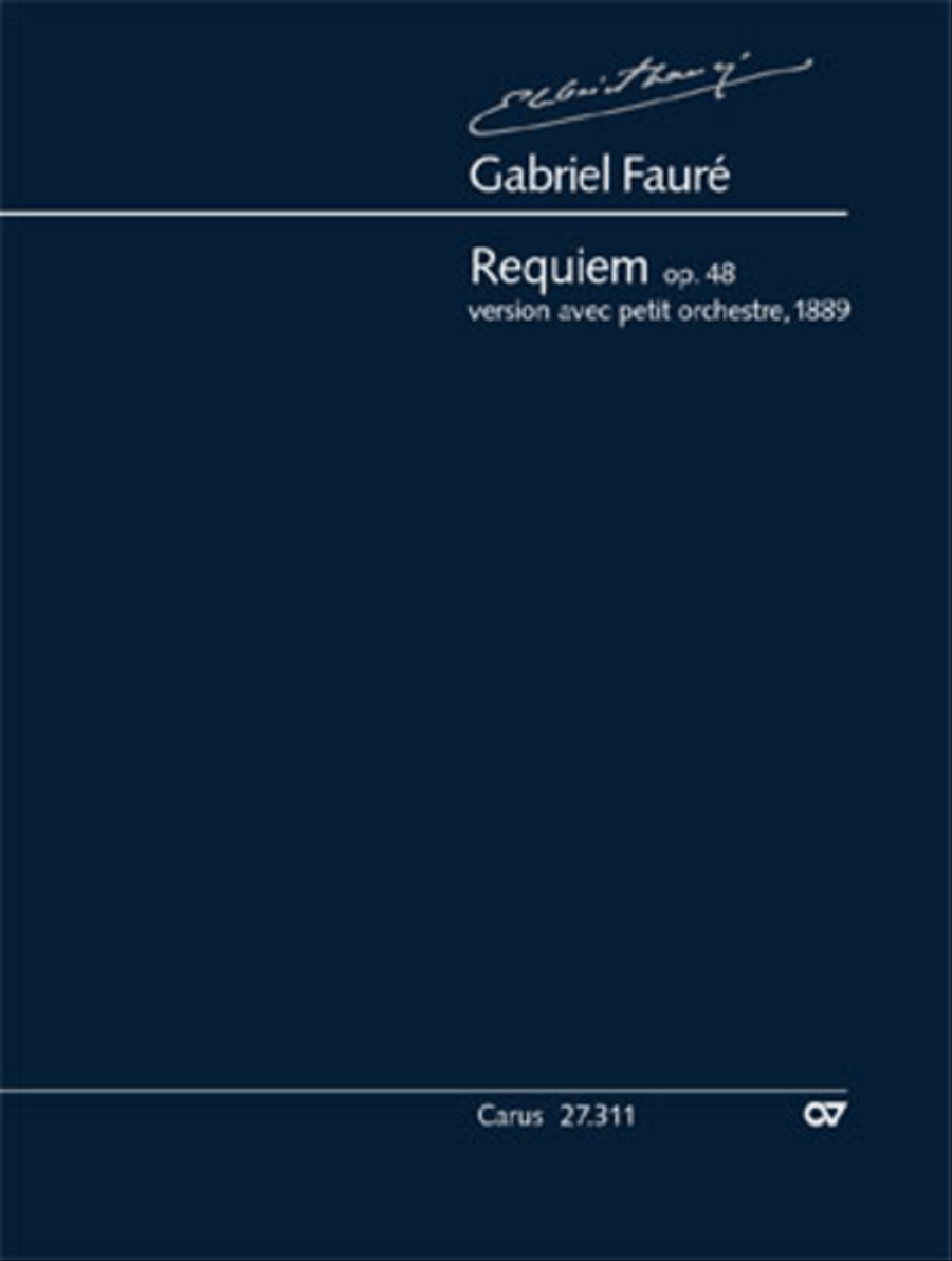 Requiem - church version (Requiem. Fassung mit kleinem Orchester) Requiem - church version (Requiem. Fassung mit kleinem Orchester) 4-Part scores gallery preview page 1