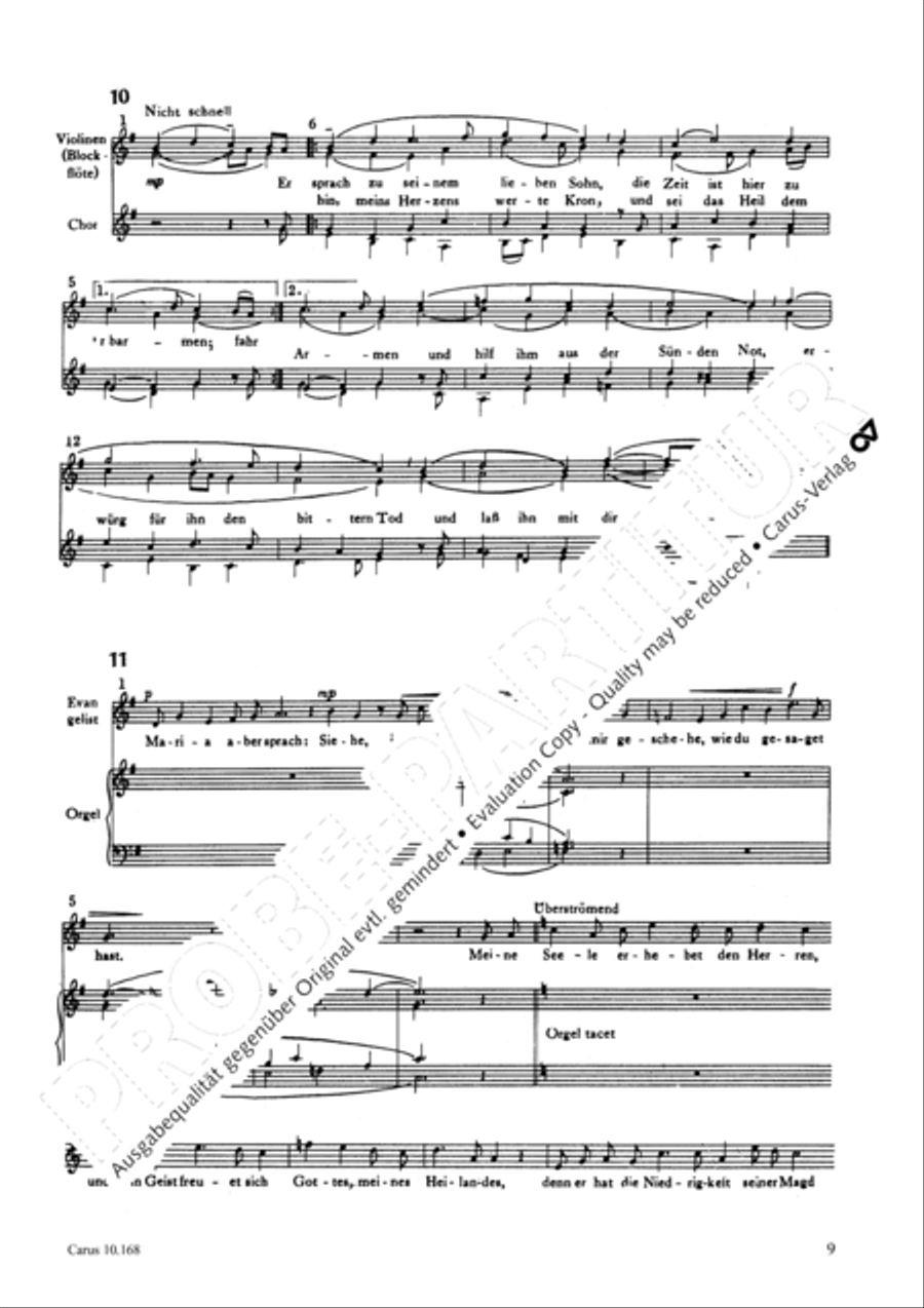 The Christmas Story (Die Weihnachtsgeschichte) SSA scores gallery preview page 12