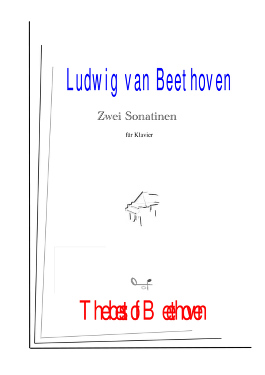 Two Easy Sonatinas from Beethoven