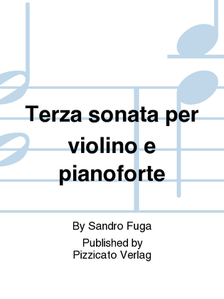Terza sonata per violino e pianoforte