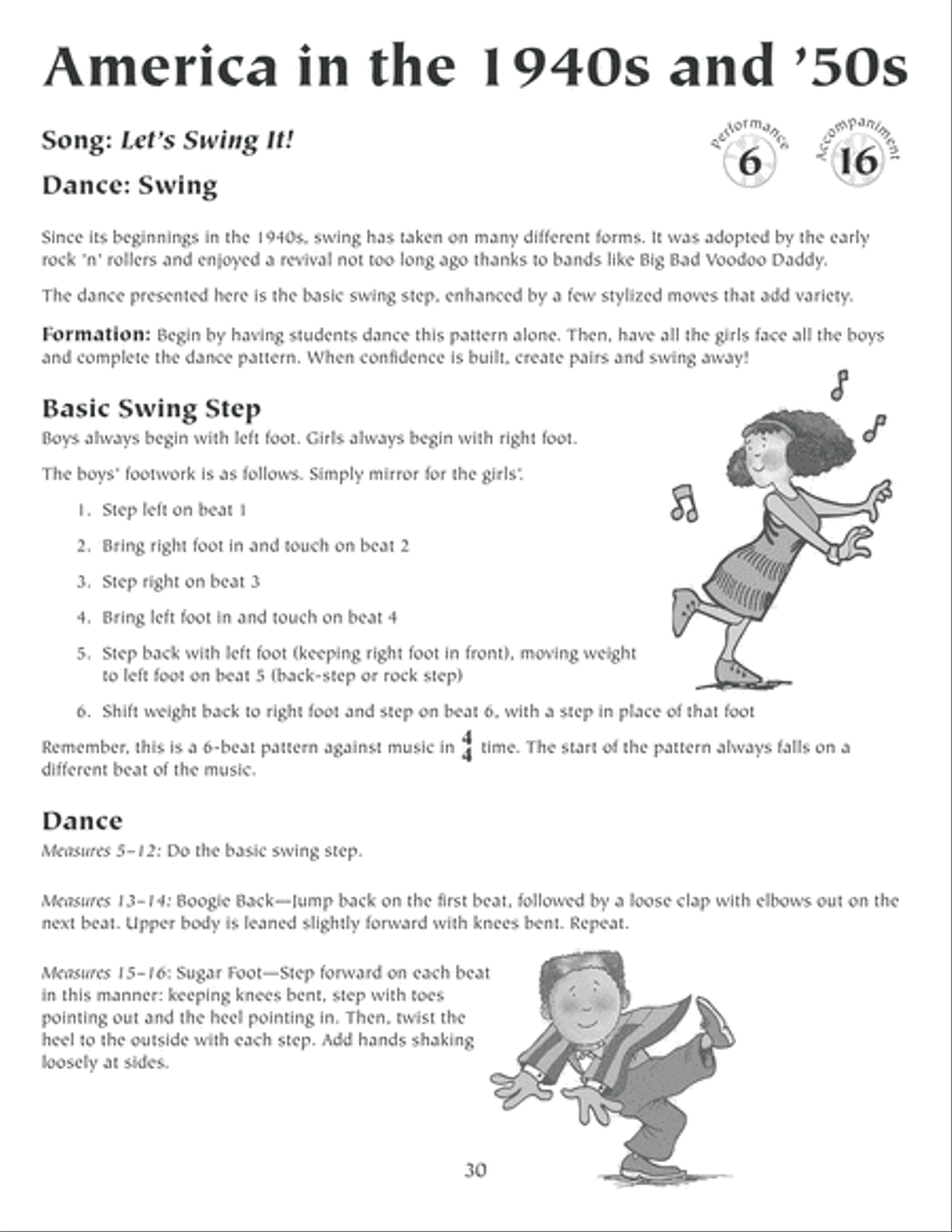 Sing and Dance Around the World, Book 2 Unison Choir scores gallery preview page 31