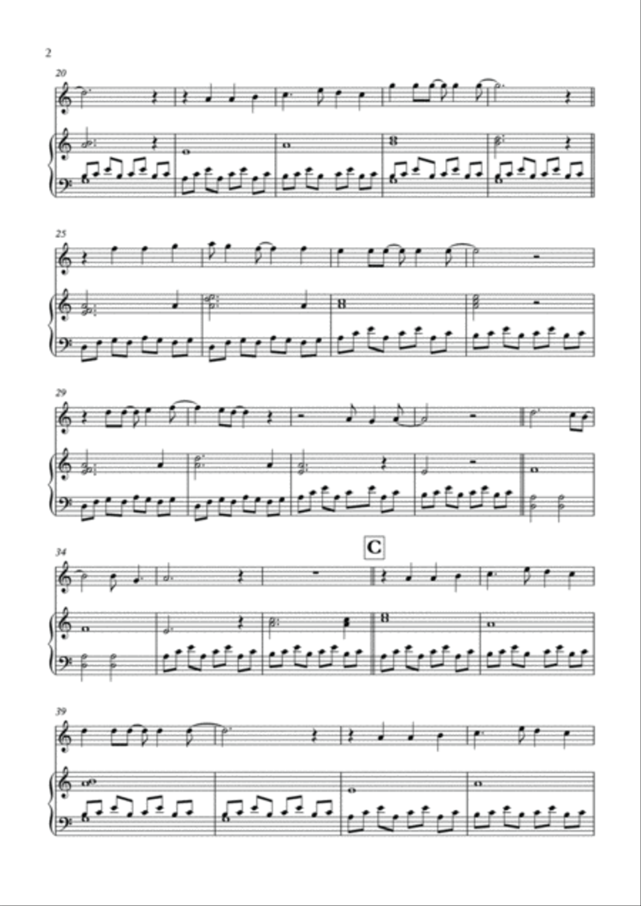 Summer Wine Flute Solo scores gallery preview page 3