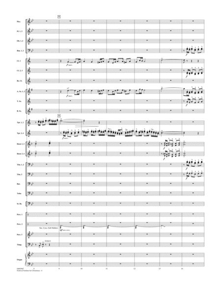 Festival Fanfare for Christmas (for Wind Band) - Conductor Score (Full Score)
