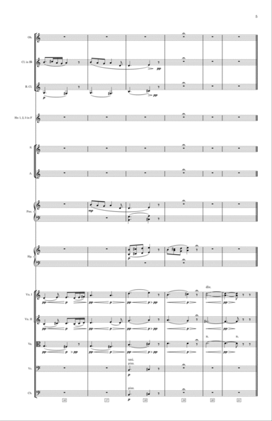 Love, At First Encounter Chamber Music scores gallery preview page 5